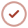 Checkmark icon indicating completed asbestos inspection step