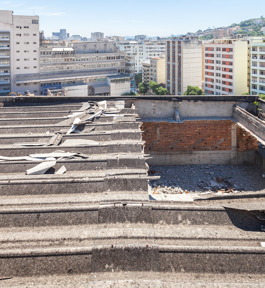 Asbestos removal crew preparing site for safe demolition in Utah